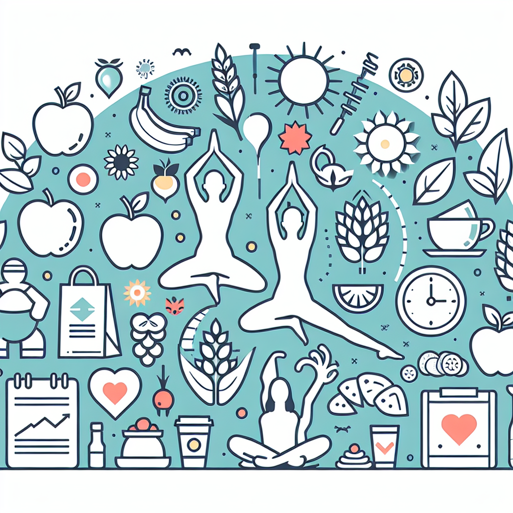 Ide Poster Gaya Hidup Sehat dengan Desain Mudah Digambar