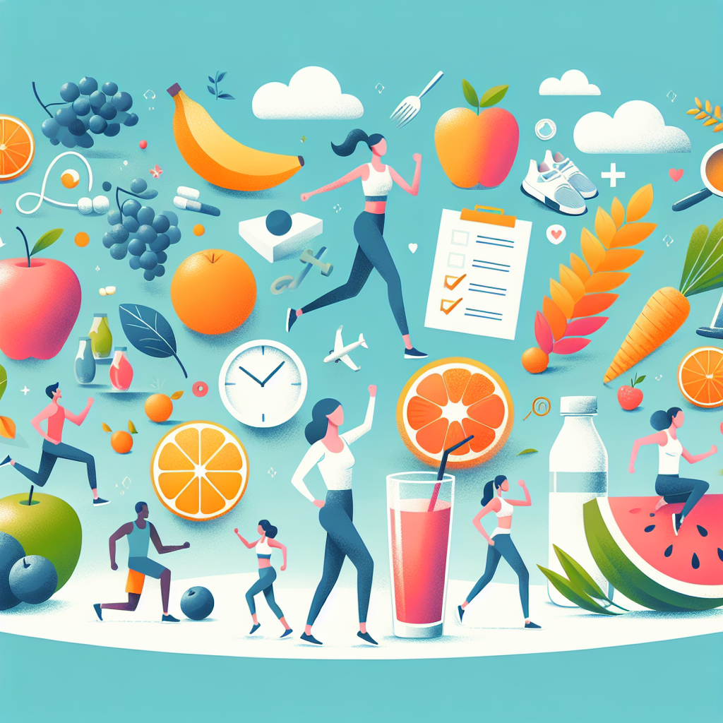 Poster Kreatif untuk Meraih Hidup Sehat Optimal